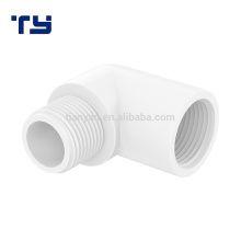 Chinese good Manufacturer hdpe PVC pipe fitting Rubber Joint 90 degree male & female elbow